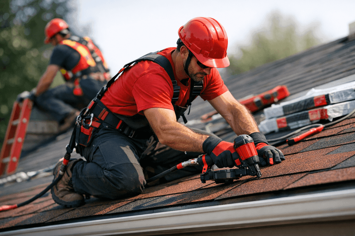Cap Services service by Martin Roofing