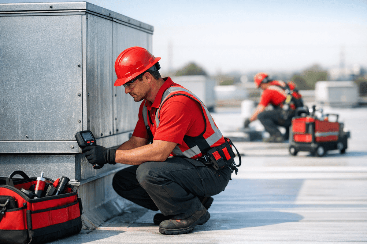 Commercial Roof Maintenance Programs service by Martin Roofing