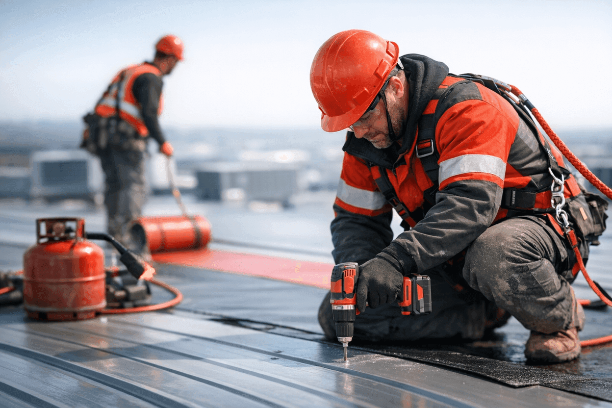 Industrial Roofing service by Martin Roofing