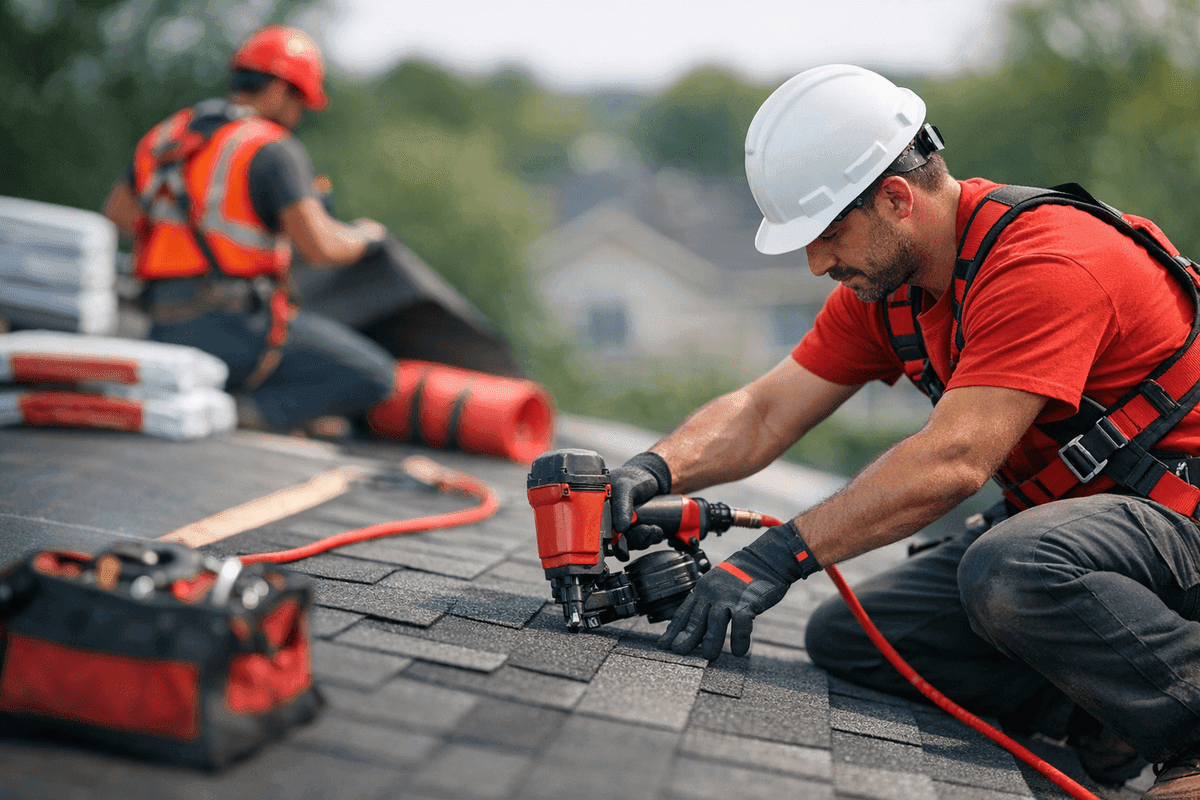 New Roof Installation service by Martin Roofing