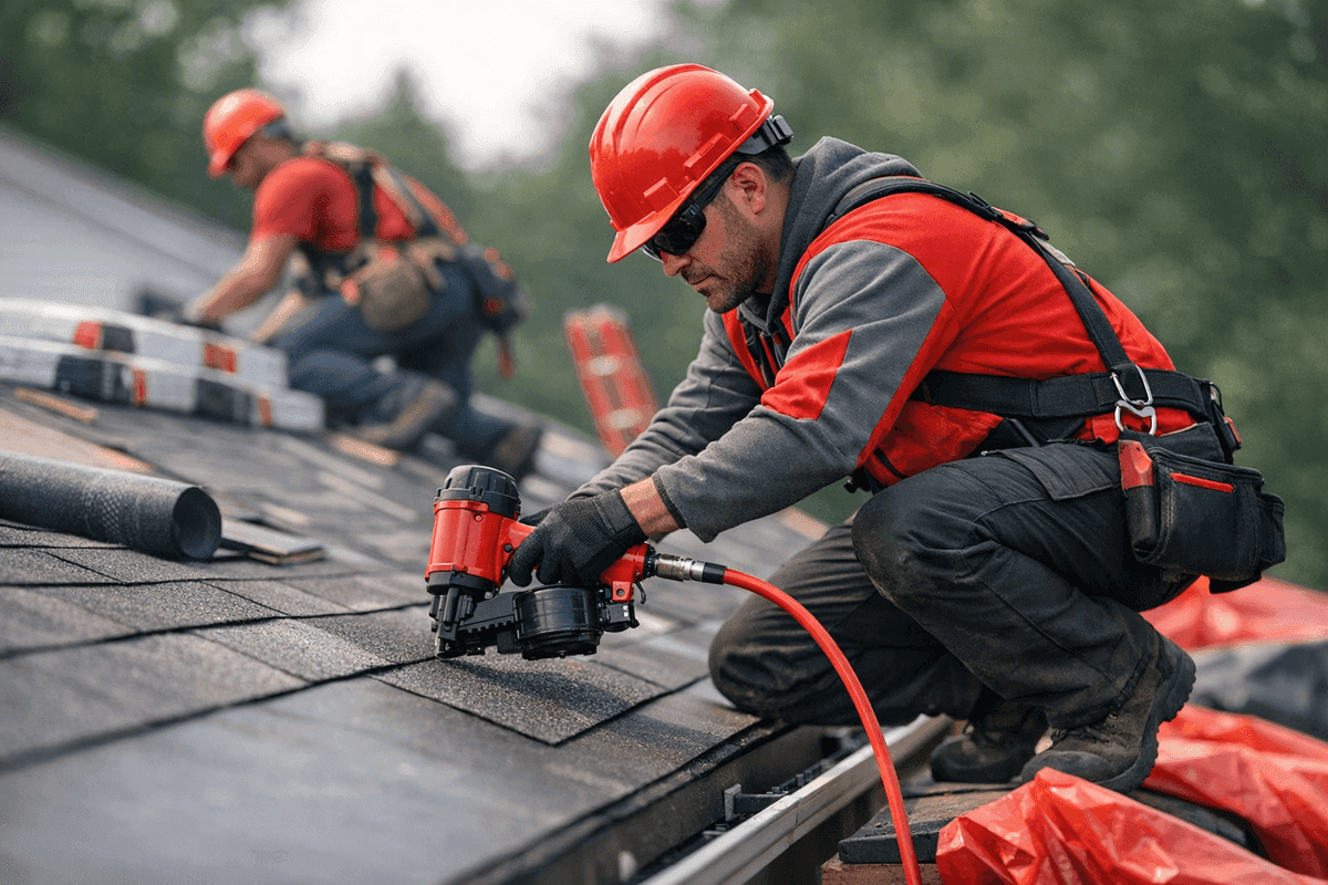 Roof Replacement service by Martin Roofing