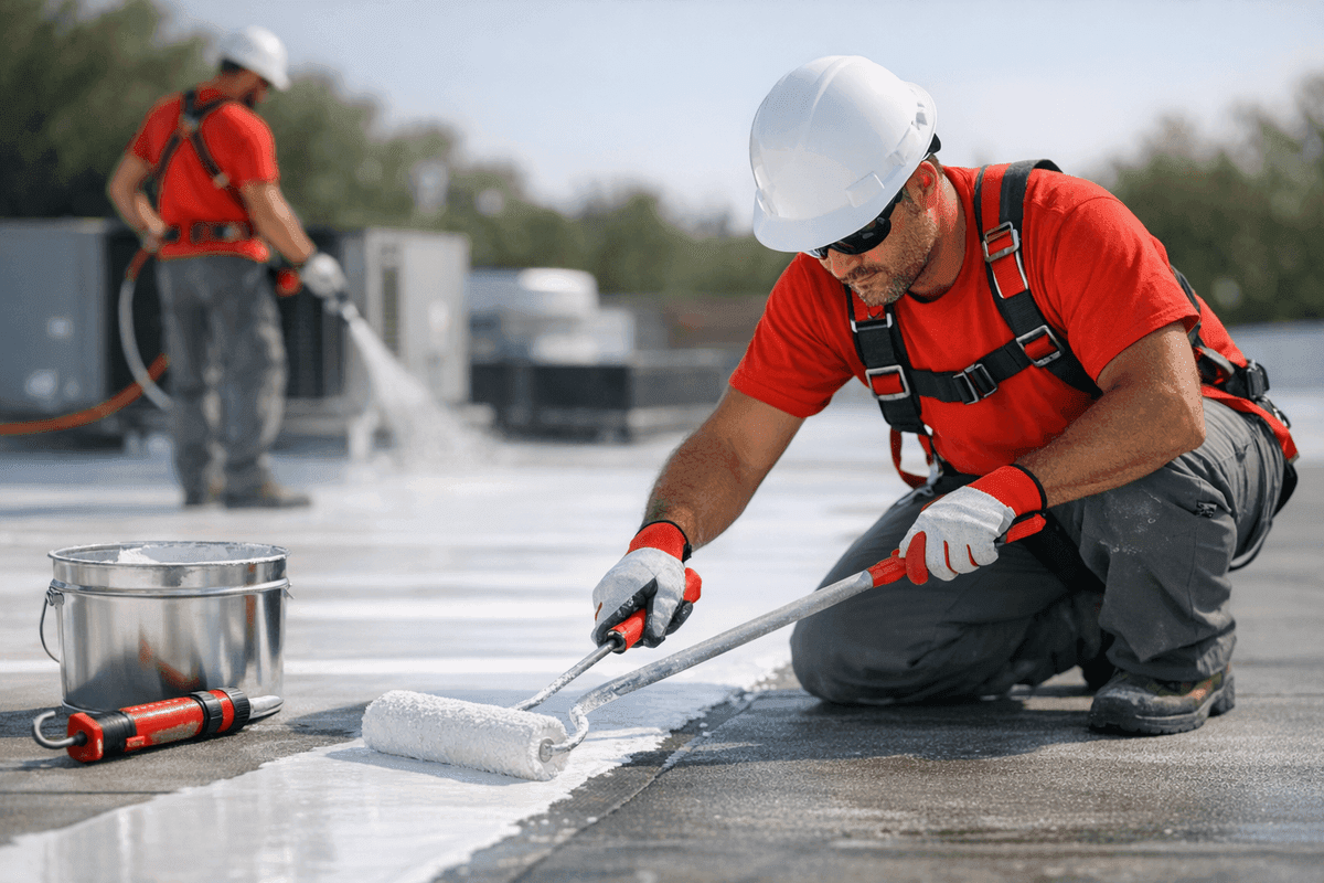 Sealants and Coatings service by Martin Roofing