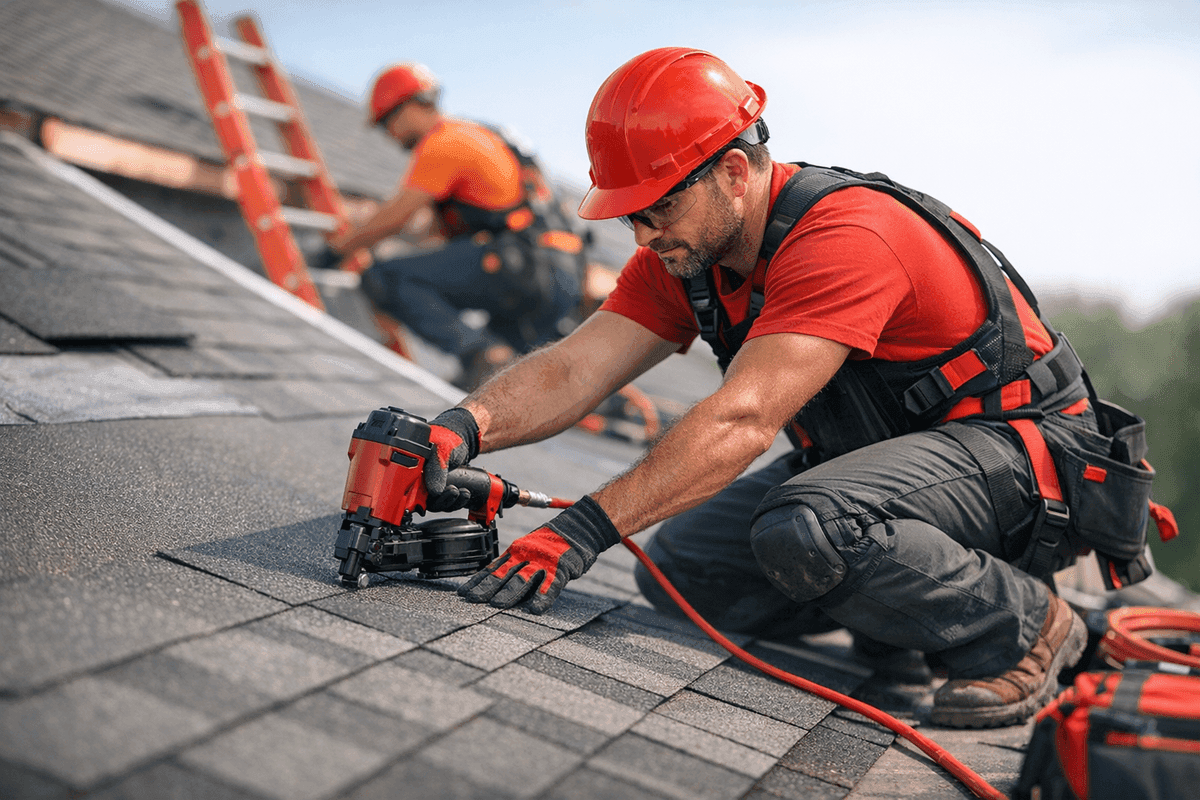 Shingle Roofing service by Martin Roofing