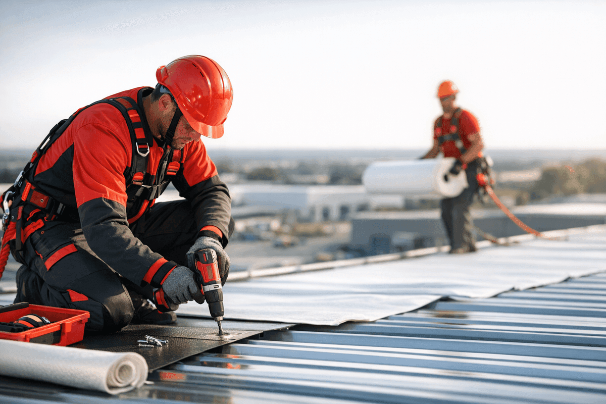 Warehouse Roofing service by Martin Roofing